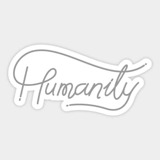 Humanity Sticker